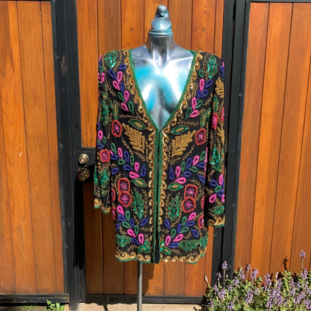 Beautiful Vintage Sequined Jacket